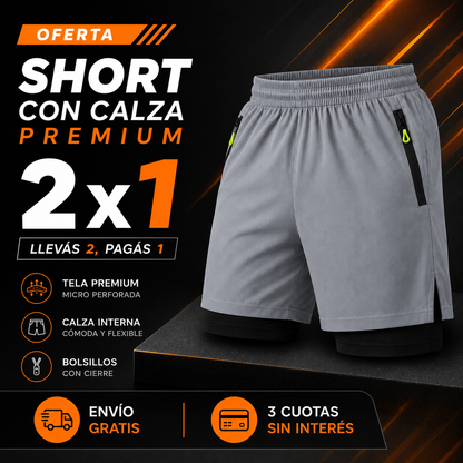 Short con calza Premium