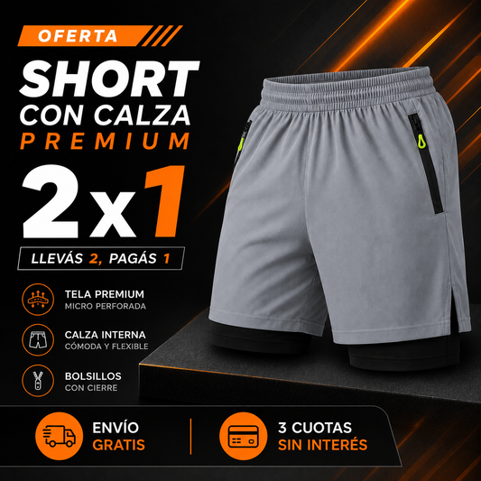 Short con calza Premium