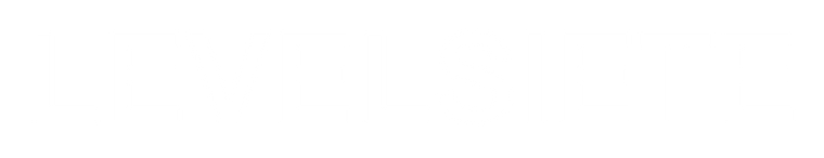 LEVELSIETE logo blanco